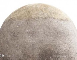 تکسچر جاده شنی با کنار جاده